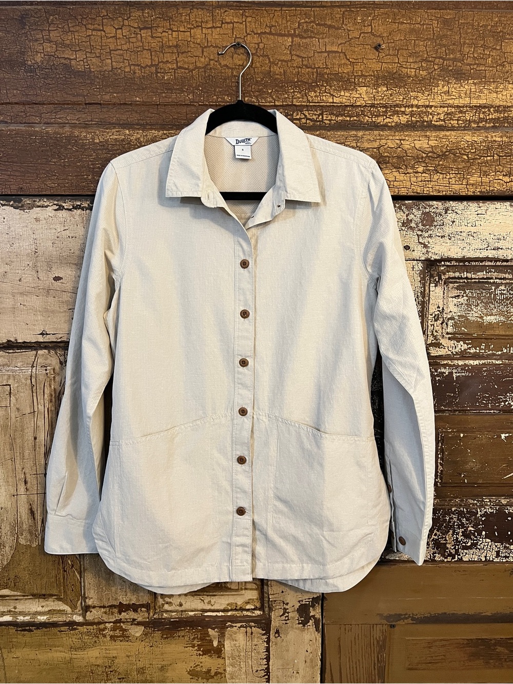 Duluth Trading Co. Long Sleeve Shirt | Vented Utility Button Up | NWOT Size Sm